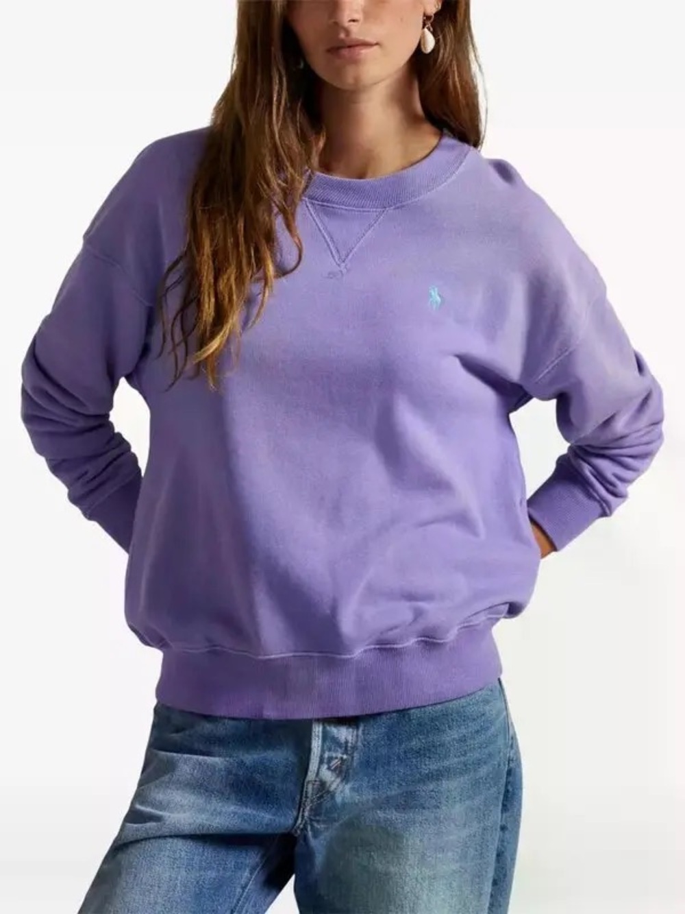 Ralph Lauren Lilac Crewneck Sweatshirt